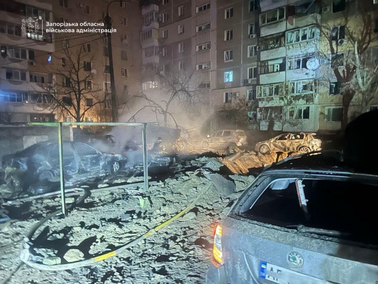 Russia strikes Ukraine's Zaporizhzhia: Over 100 apartments damaged, civilians injured